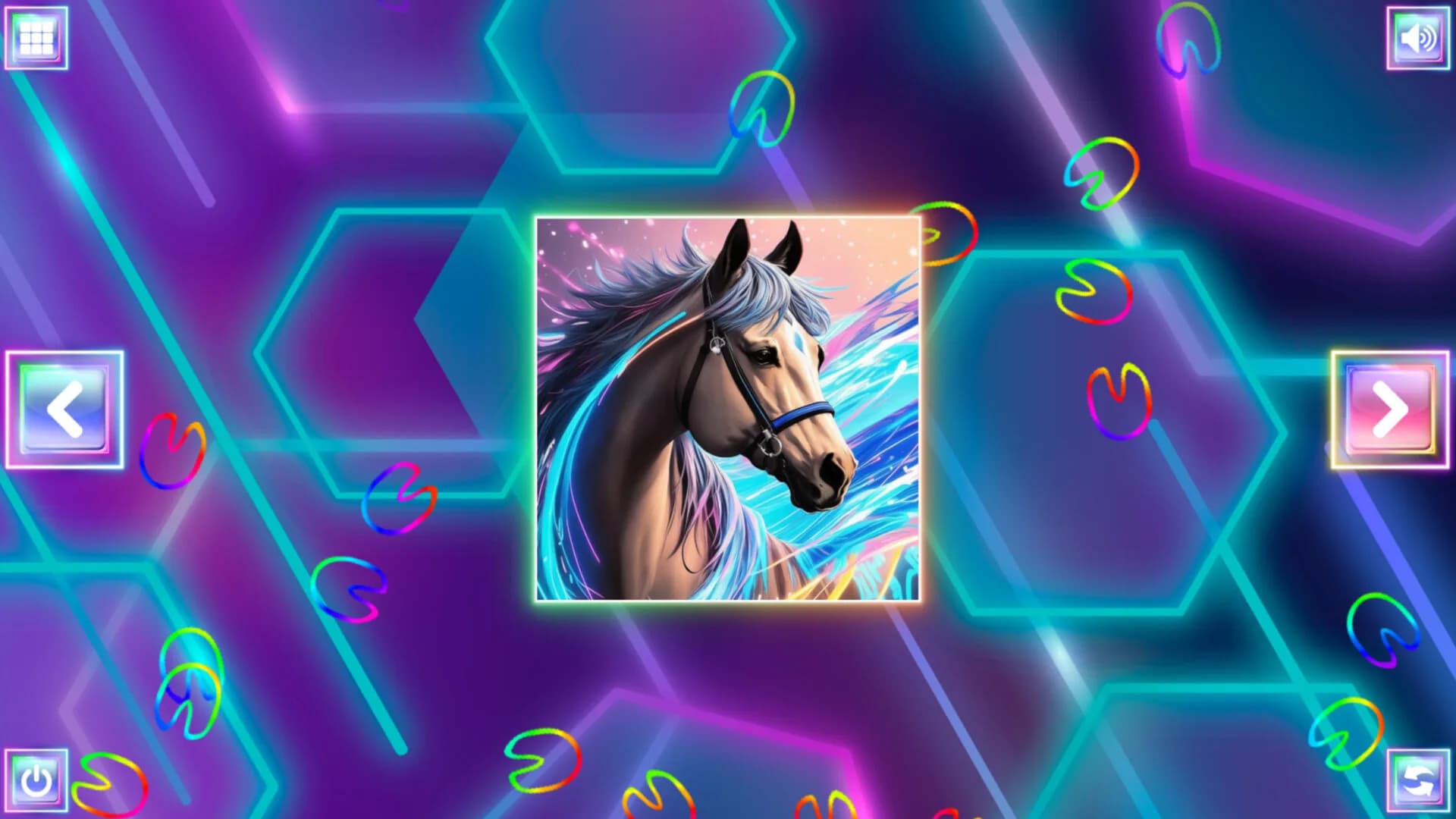 Neon Fantasy: Horses görsel 5