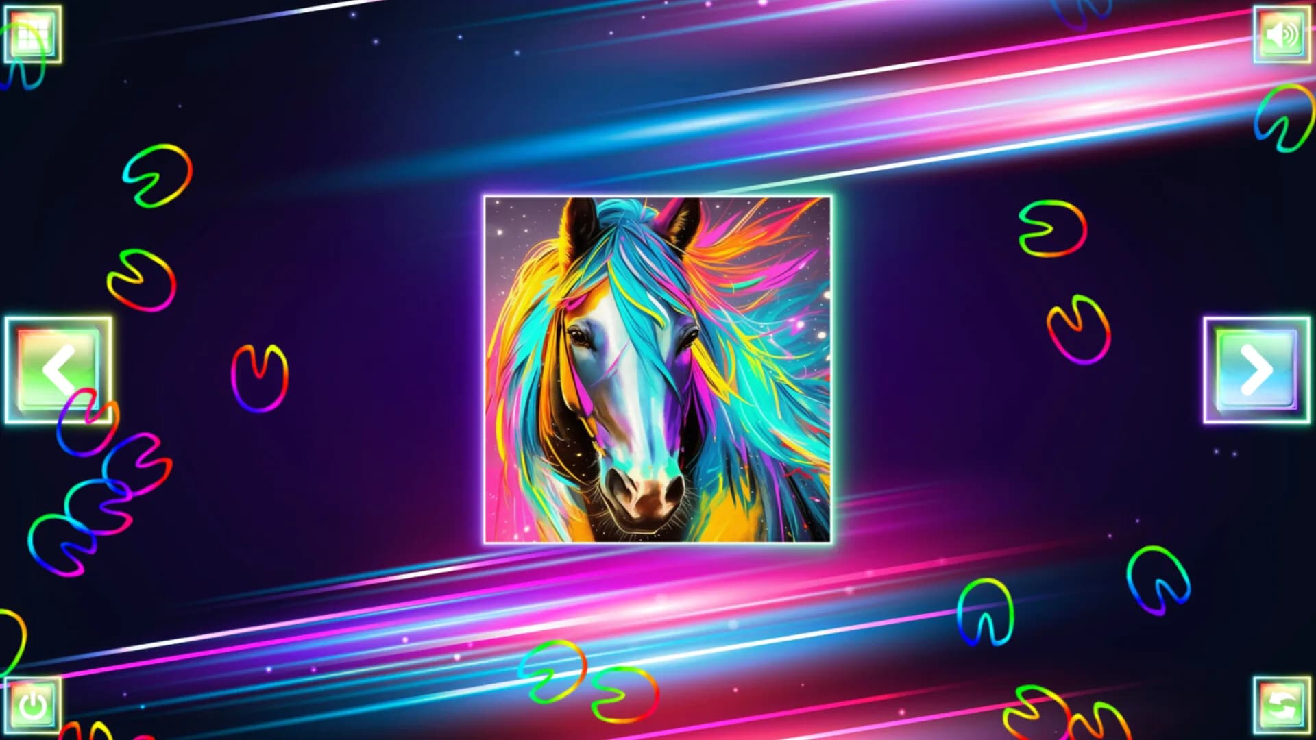 Neon Fantasy: Horses görsel 7
