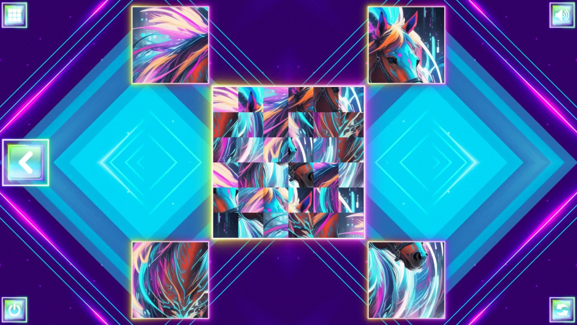 Neon Fantasy: Horses görsel 8