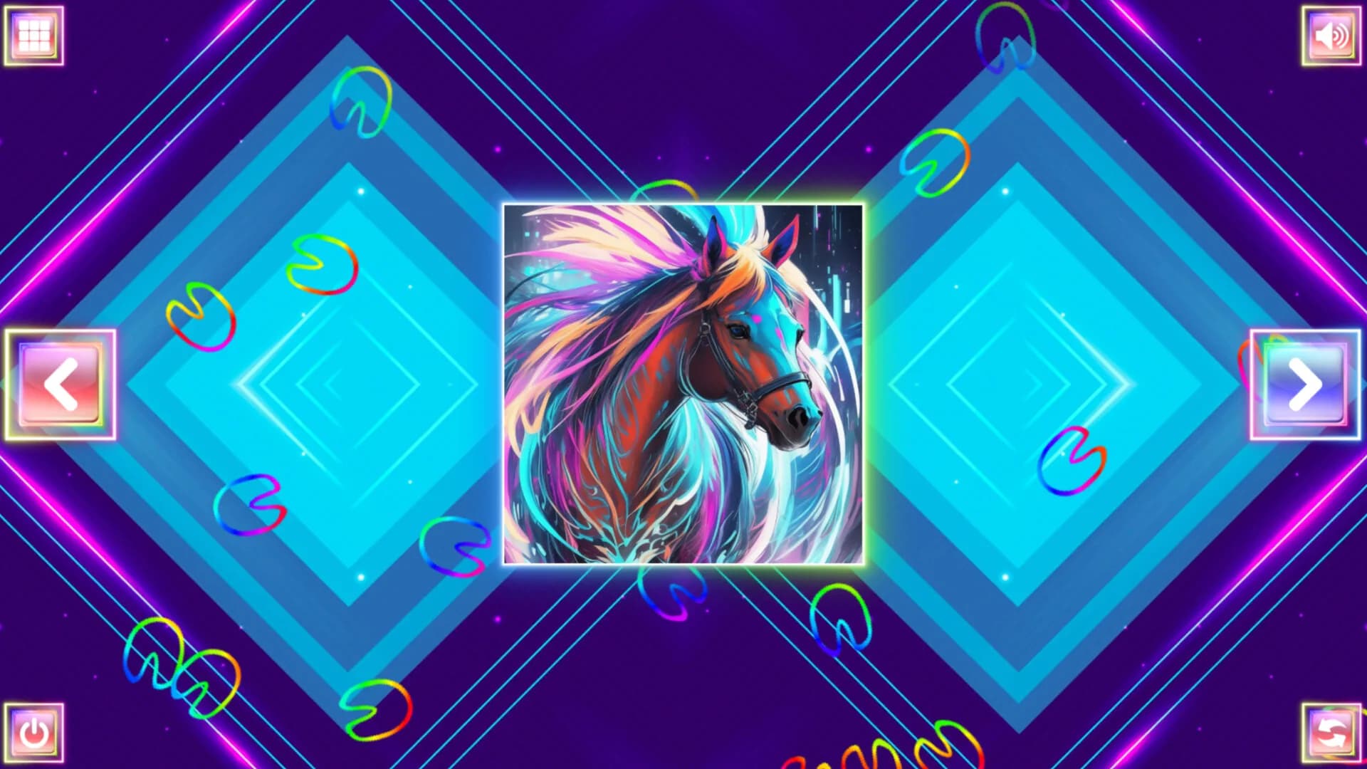 Neon Fantasy: Horses görsel 9