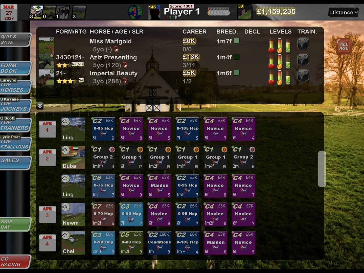 Starters Orders Touch Horse Racing görsel 3