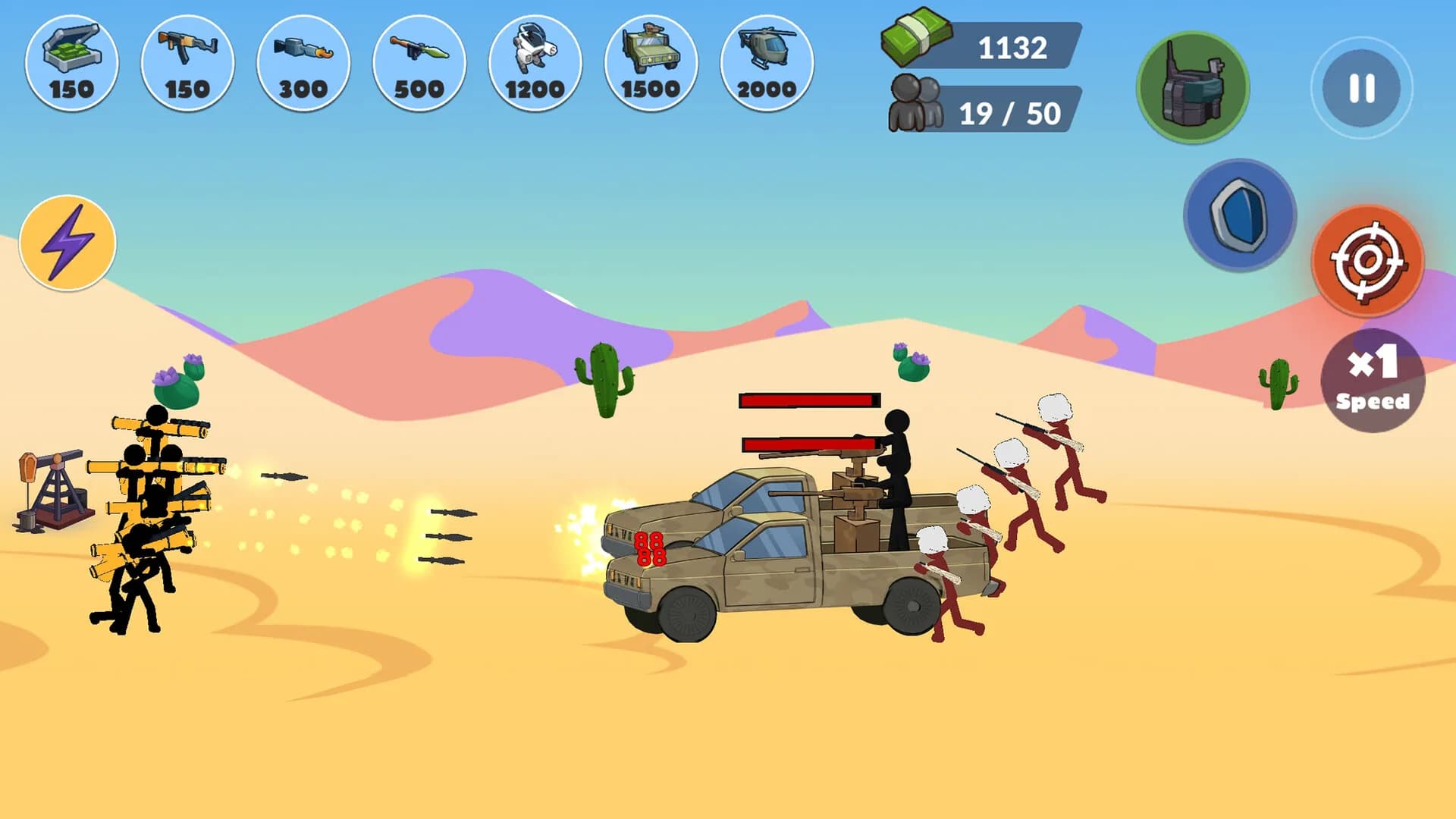 Stickman World Battle görsel 2