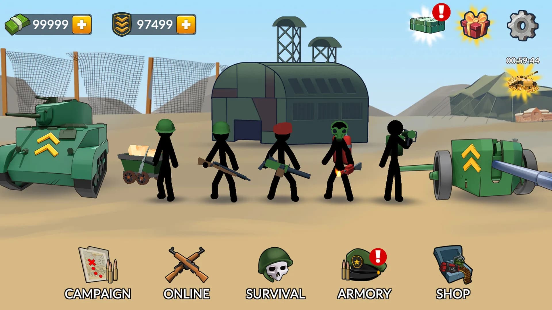 Stickman WW2 görsel 7