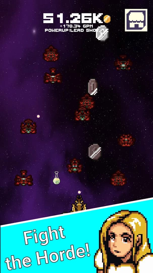 Idle Space Force: Retro Clicker görsel 3