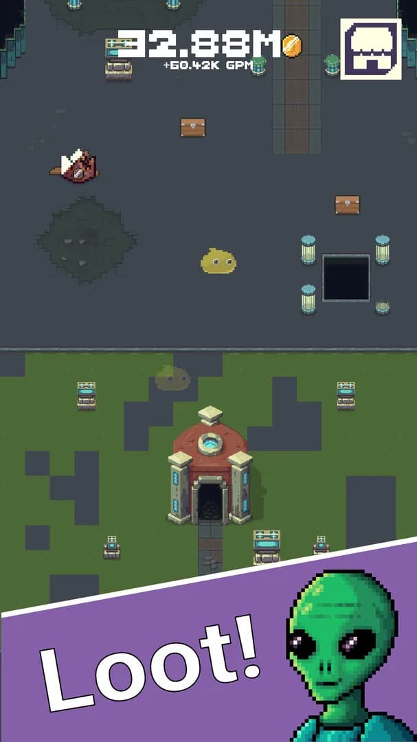 Idle Space Force: Retro Clicker görsel 4