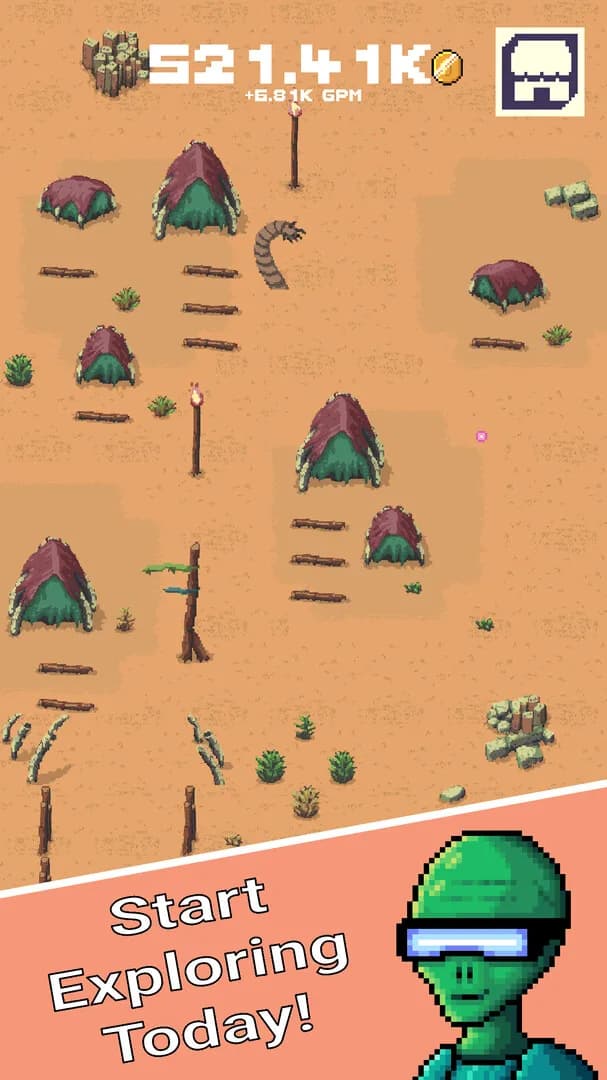 Idle Space Force: Retro Clicker görsel 5