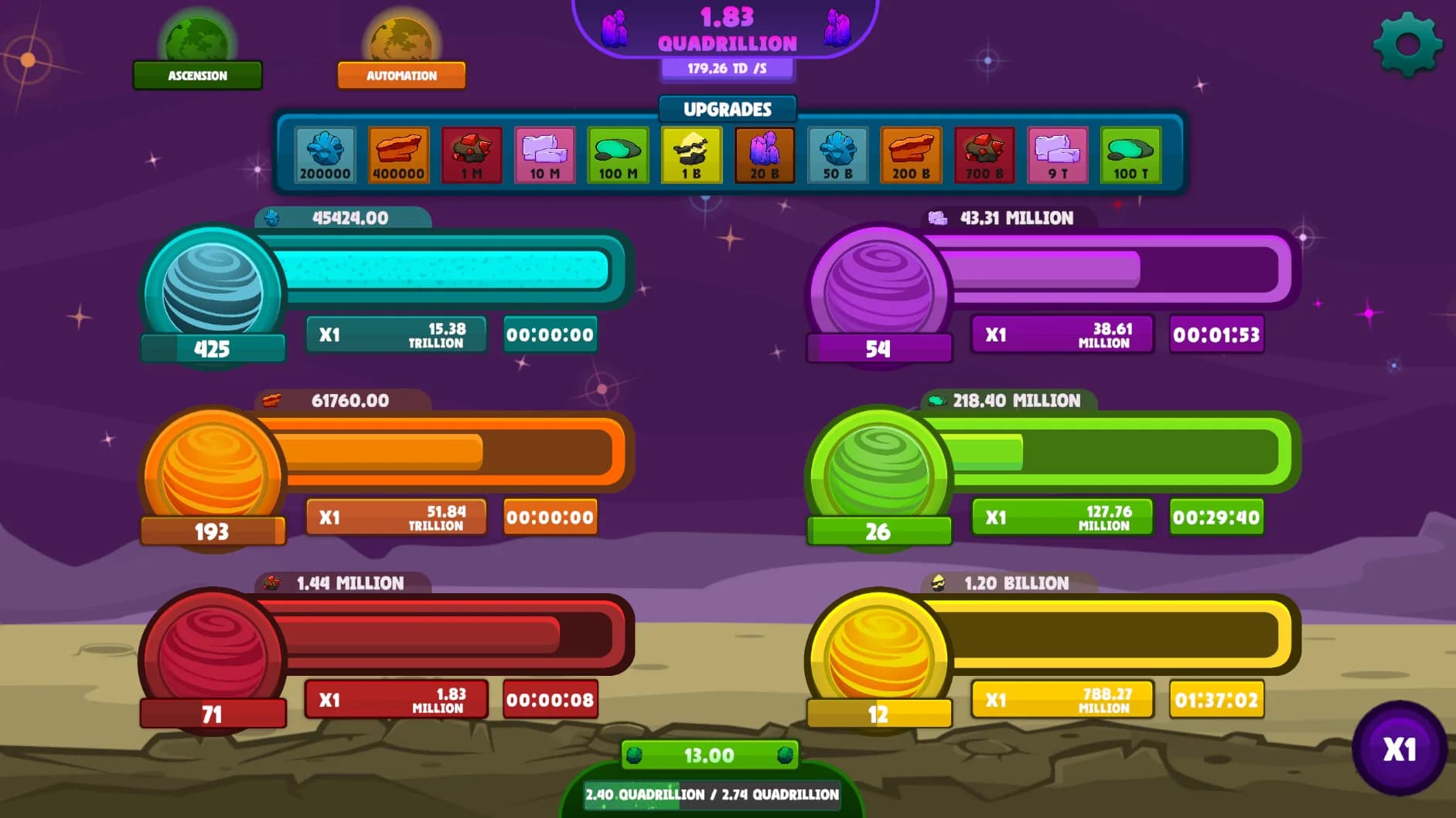 Idle Planets görsel 2