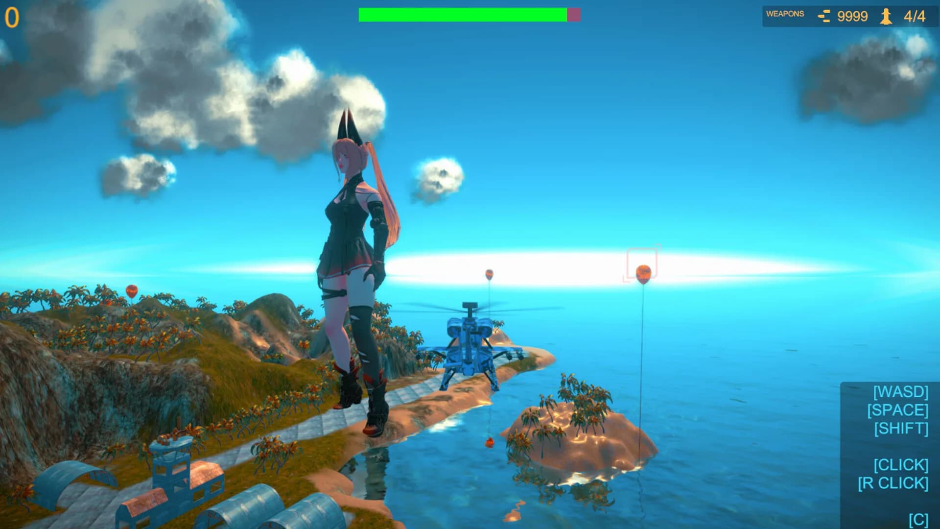 Save Giant Girl from monsters görsel 3