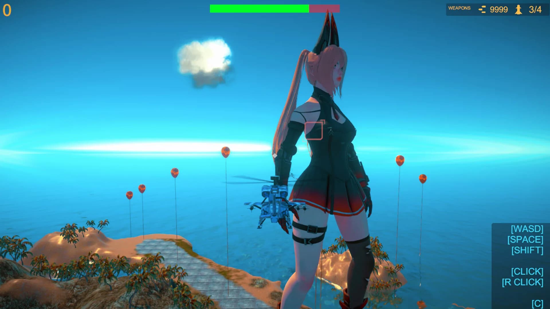 Save Giant Girl from monsters görsel 5