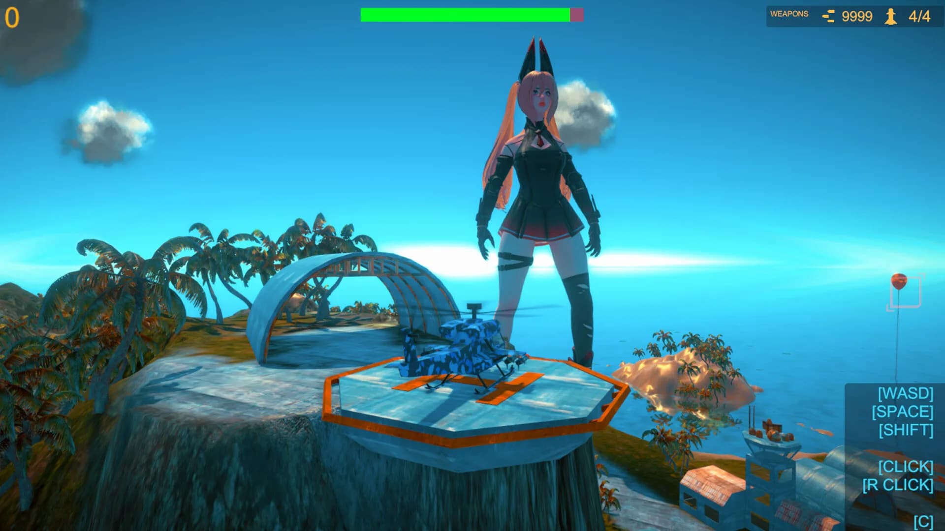 Save Giant Girl from monsters görsel 6