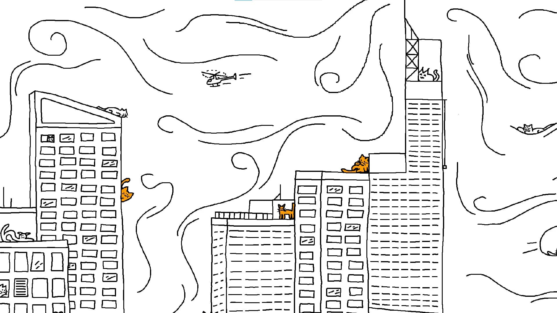 Looking For Cats In a Badly Drawn City görsel 5
