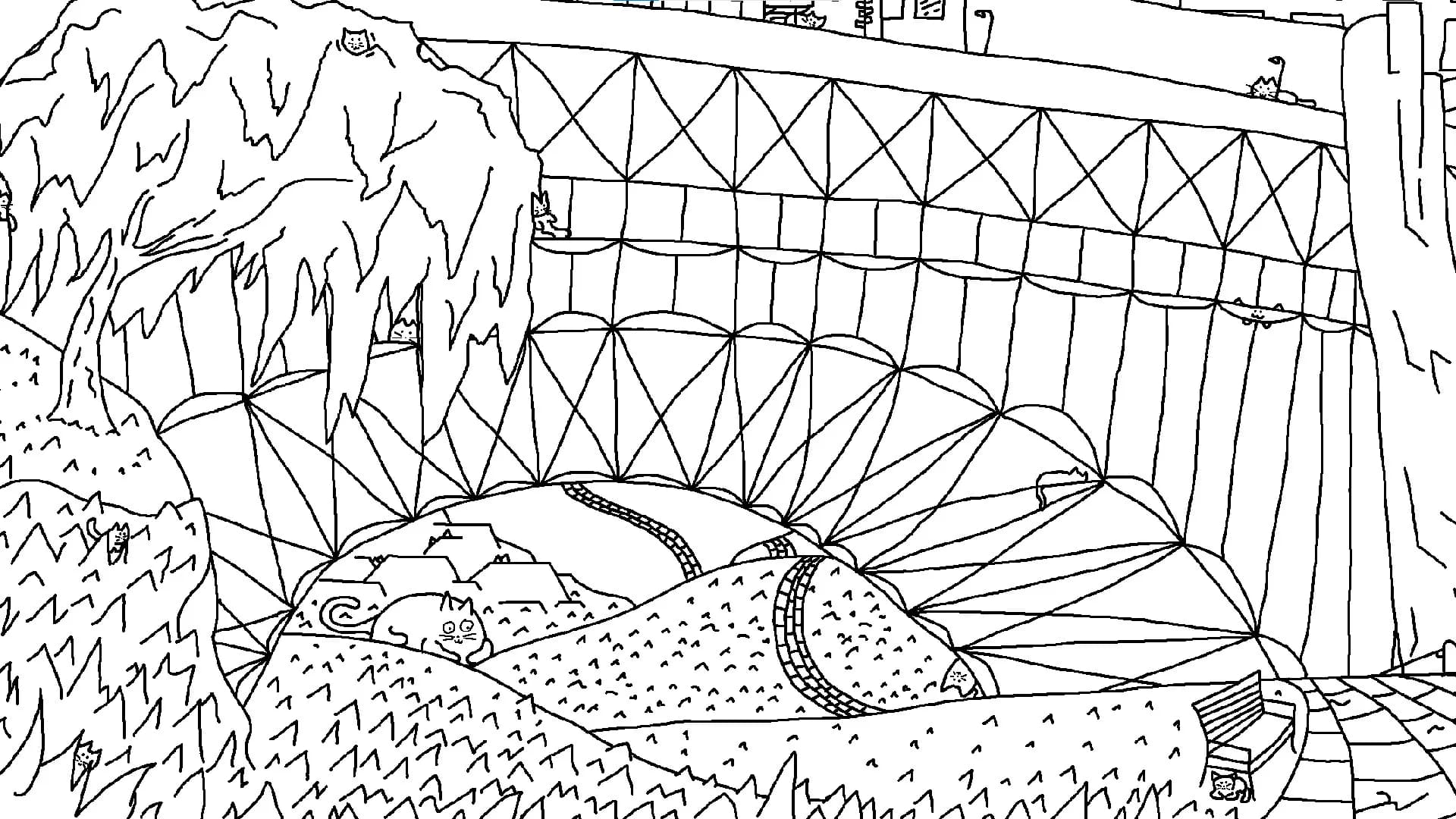 Looking For Cats In a Badly Drawn City görsel 6