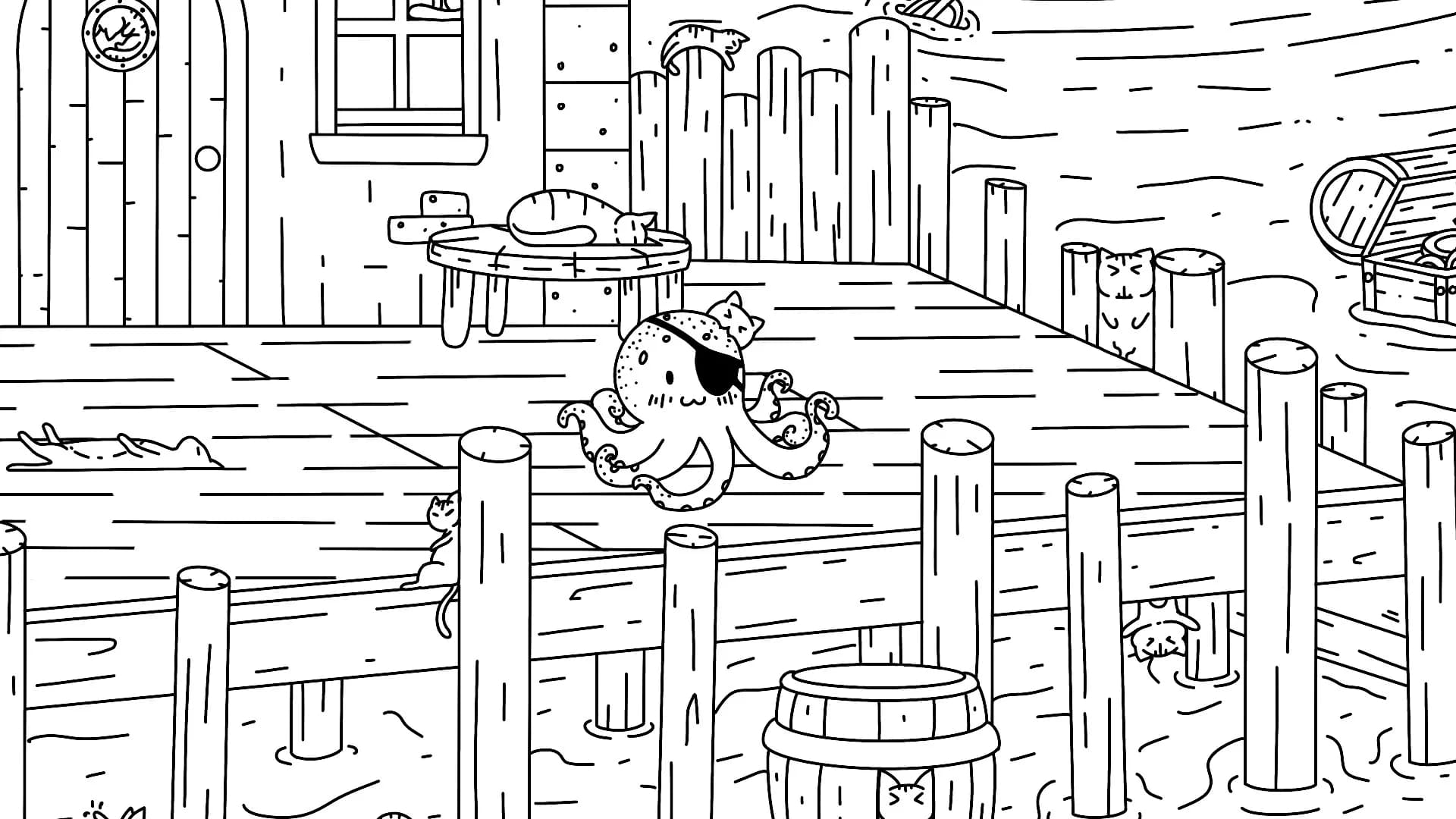 100 Pirate Cats görsel 3