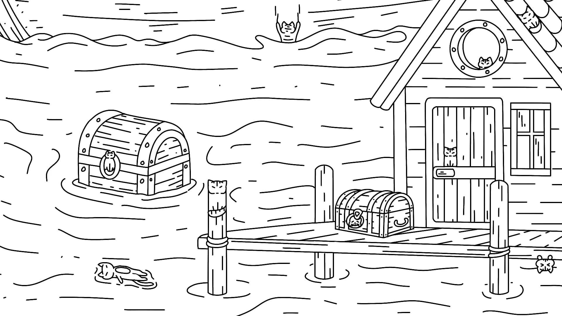 100 Pirate Cats görsel 8