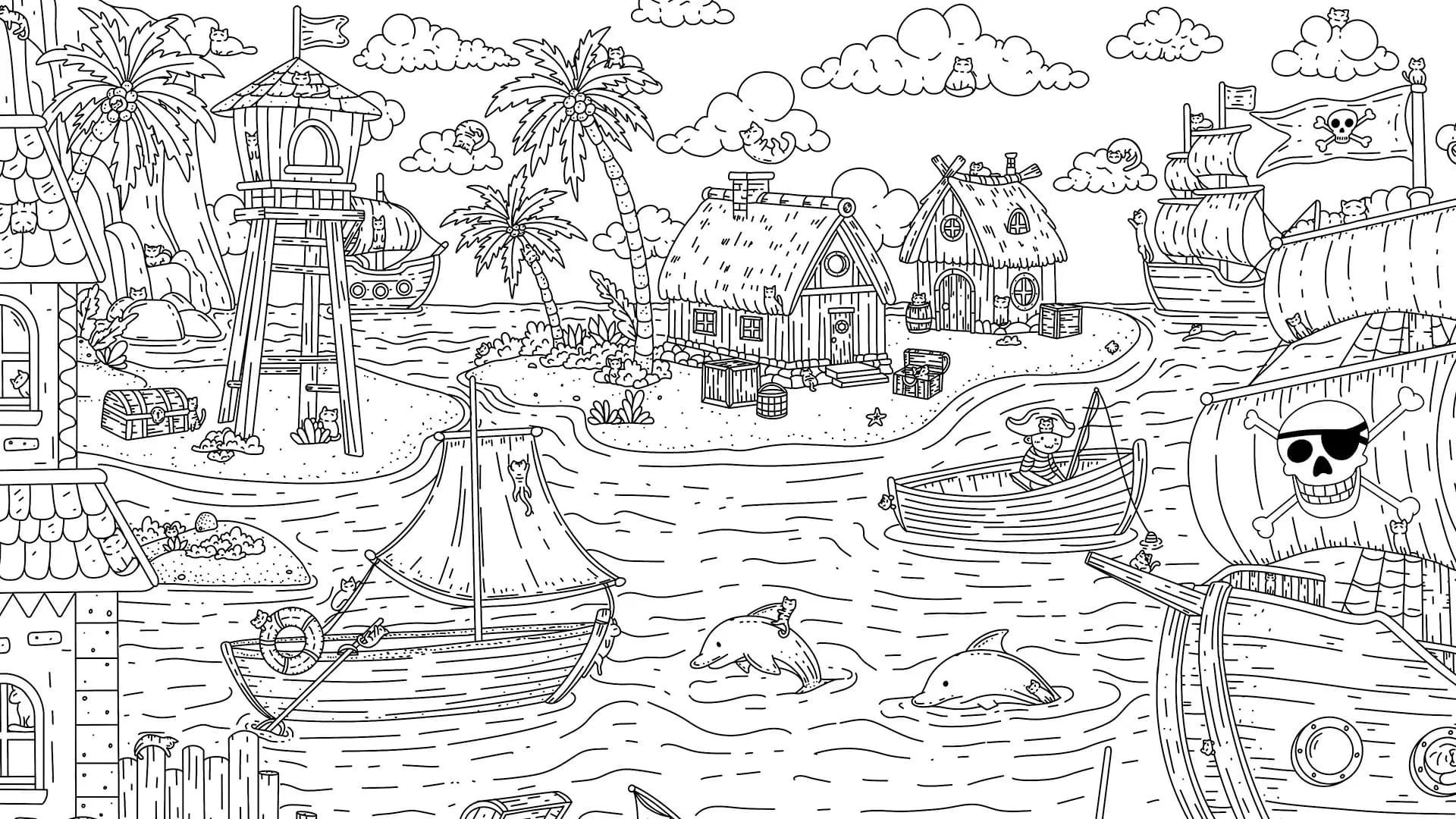 100 Pirate Cats görsel 10
