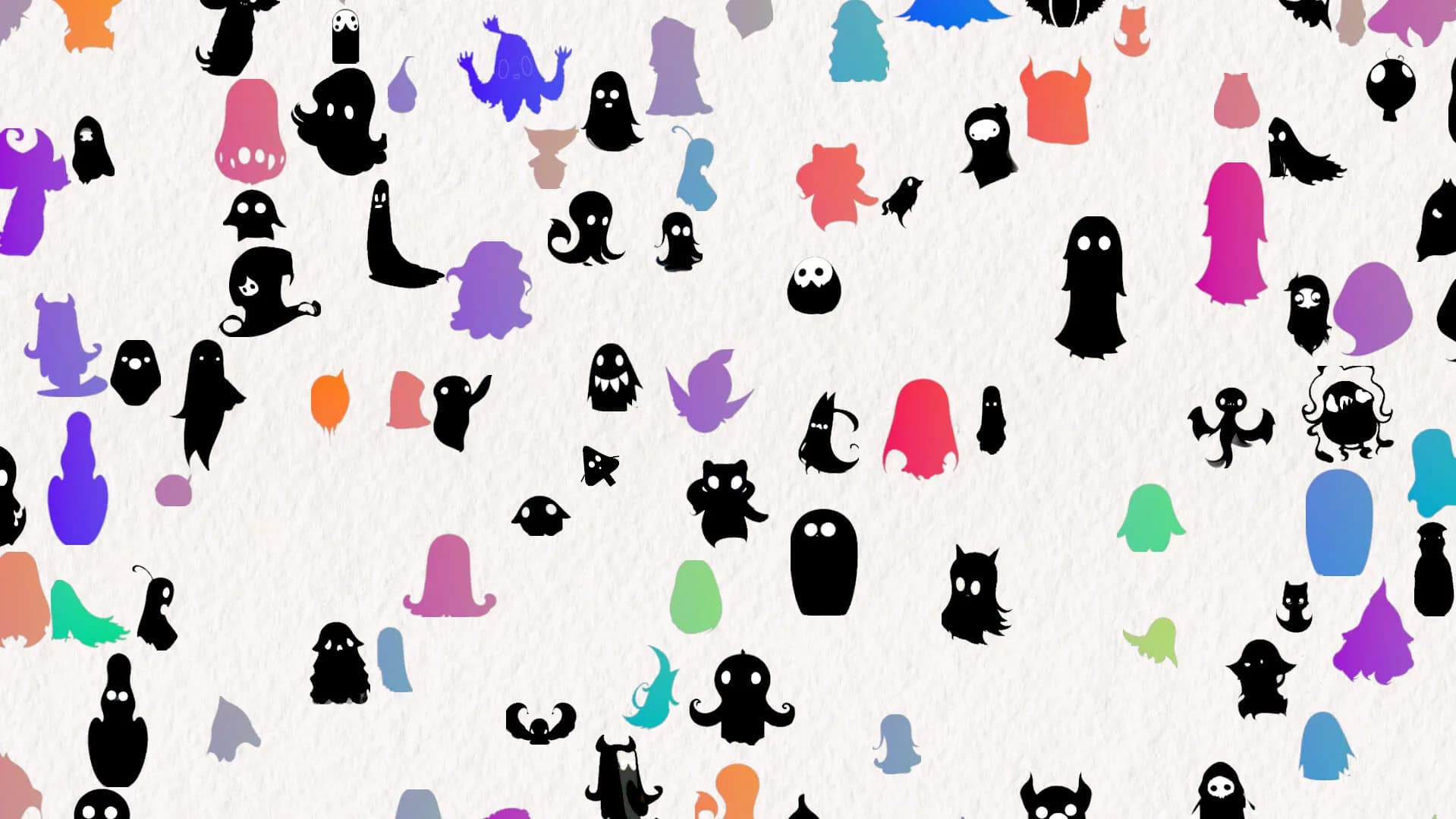 Doodle Harmony Ghosts görsel 2