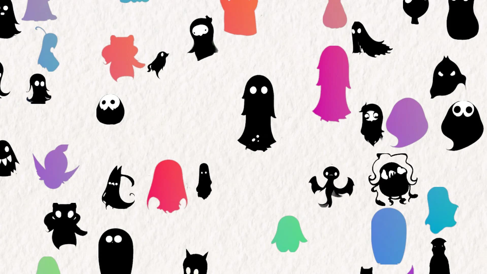 Doodle Harmony Ghosts görsel 5