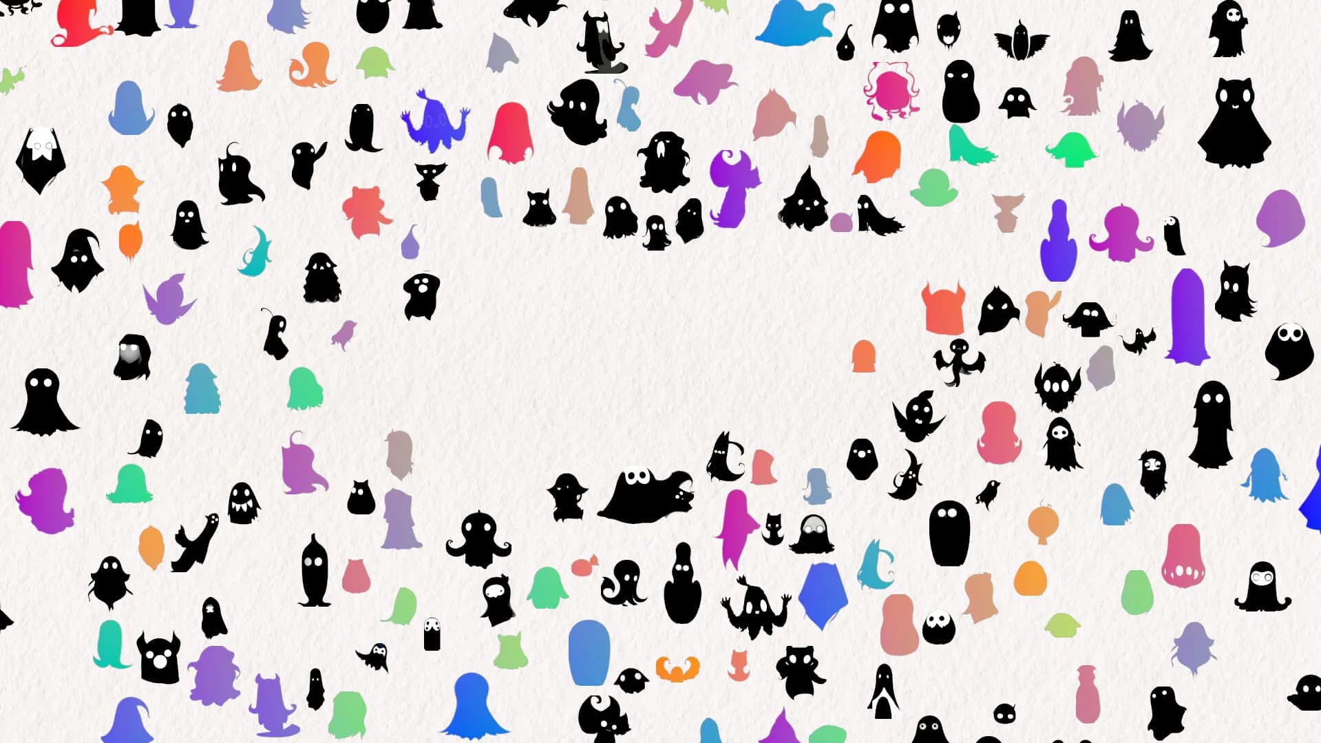 Doodle Harmony Ghosts görsel 6