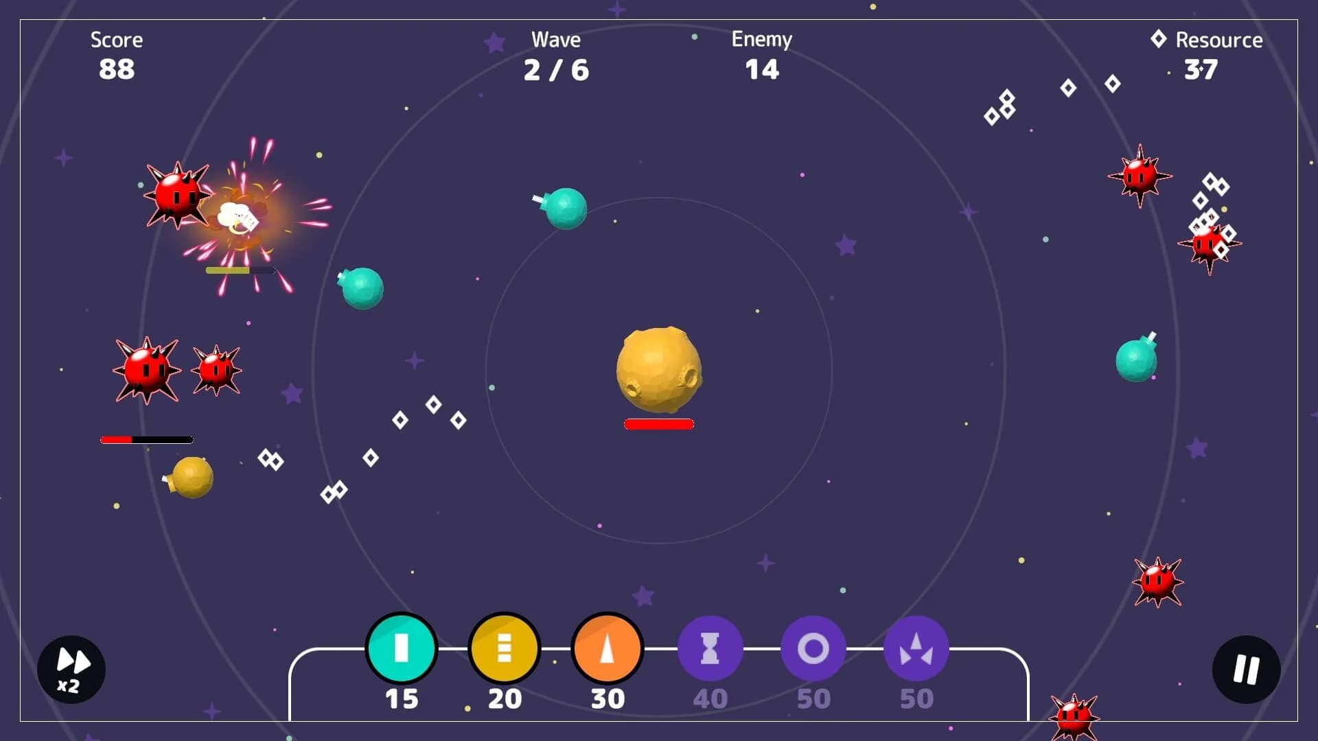 さーきゅらーディフェンス!!～とある辺境惑星開拓事務所、３０日の記録～ görsel 3
