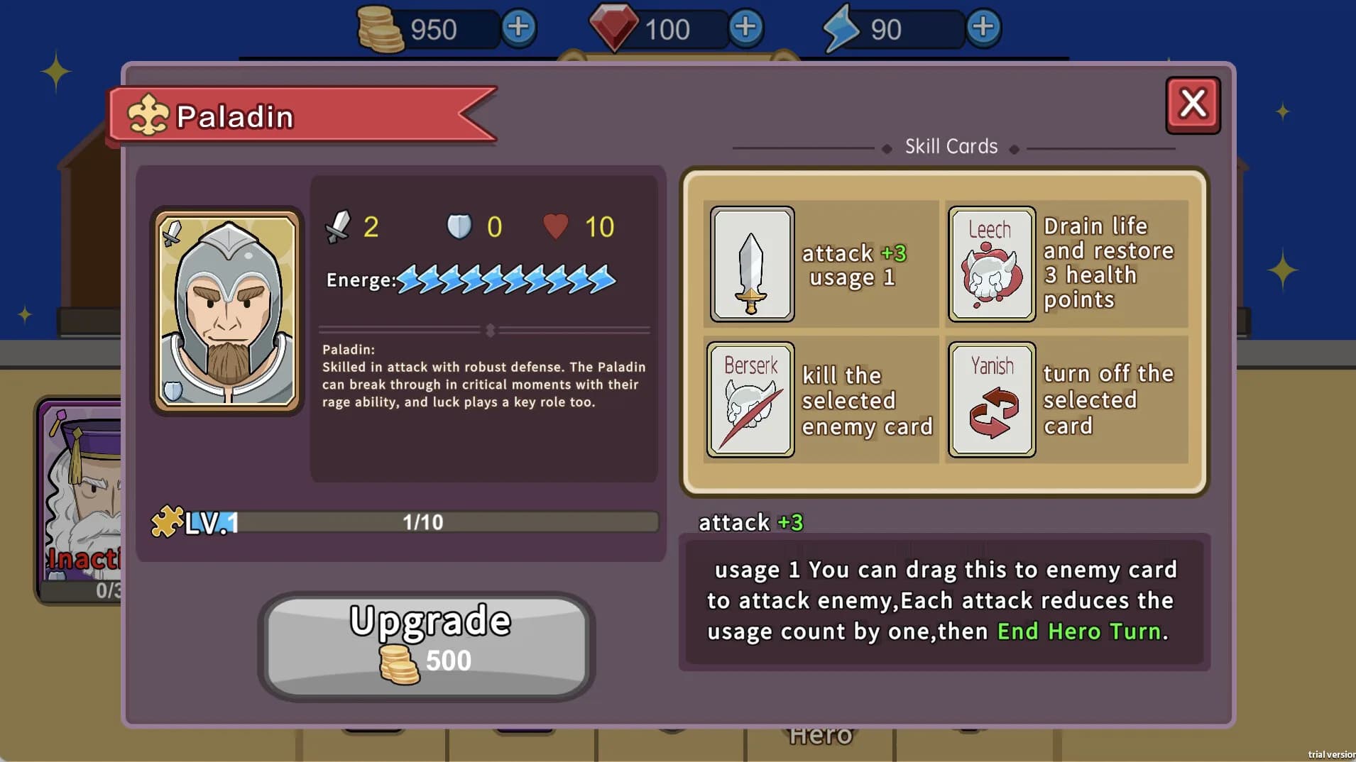 Brave Hero:Puzzle Dungeon Card görsel 5