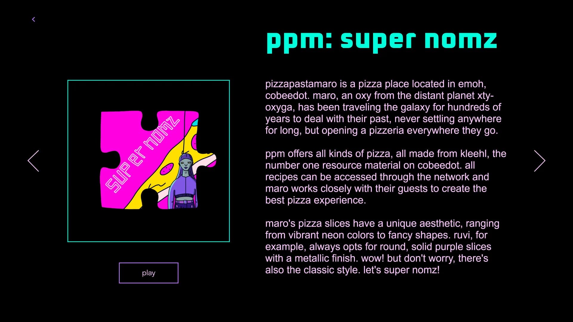 pieces I: a maskros nebula game görsel 5