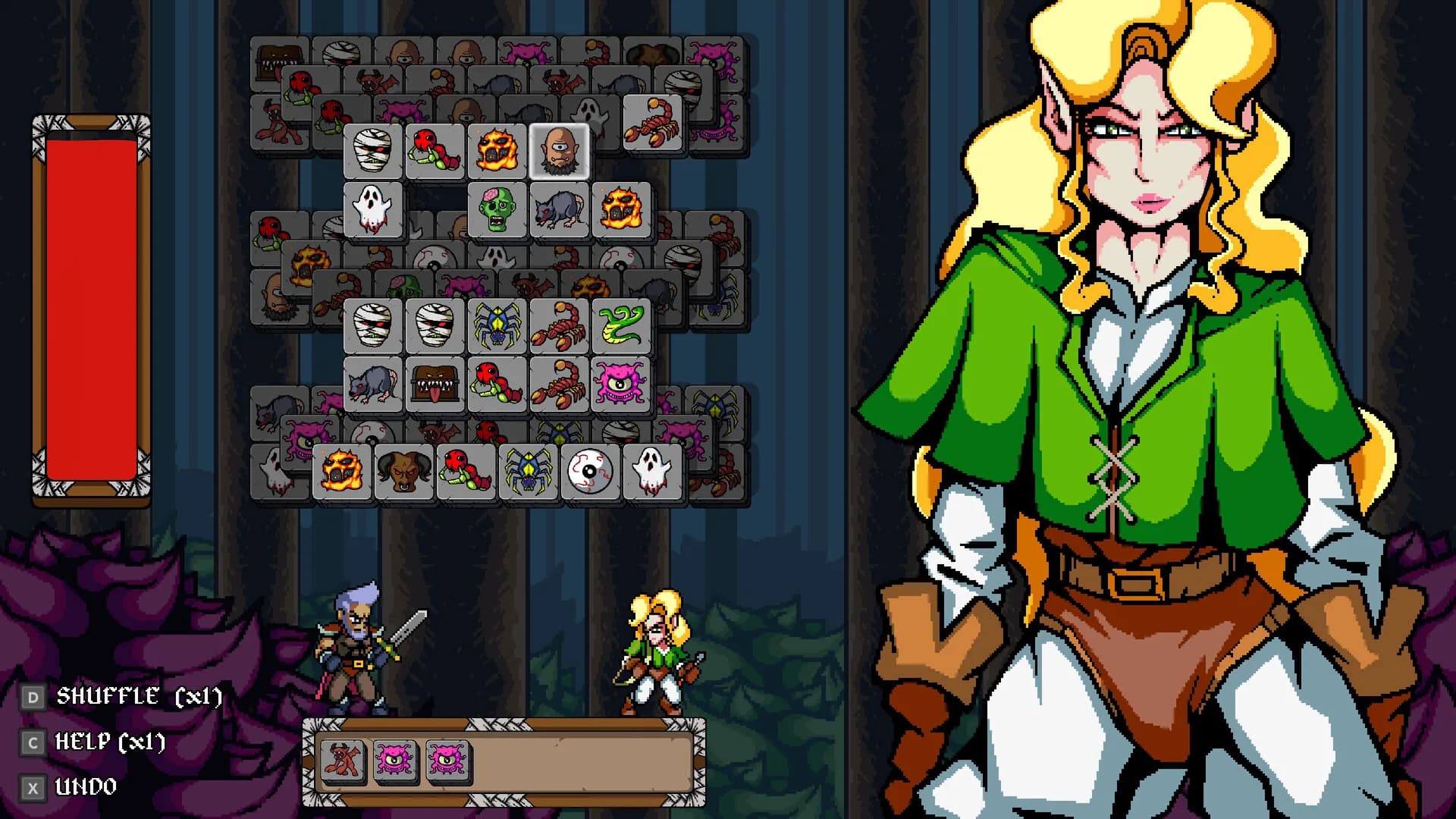 Warriors Waifus Mahjong görsel 6