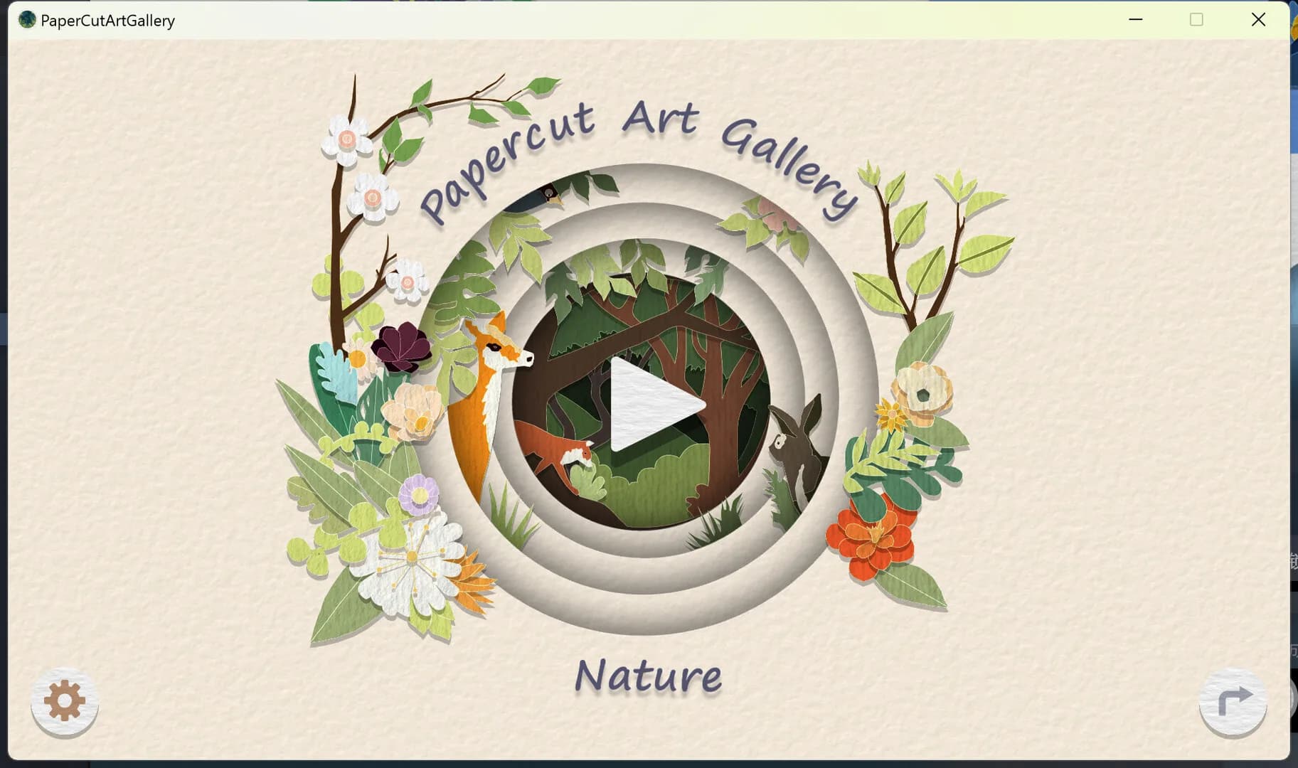 Papercut Art Gallery-Nature görsel 8