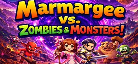 Marmargee Fighter Girl vs. Zombies & Monsters!