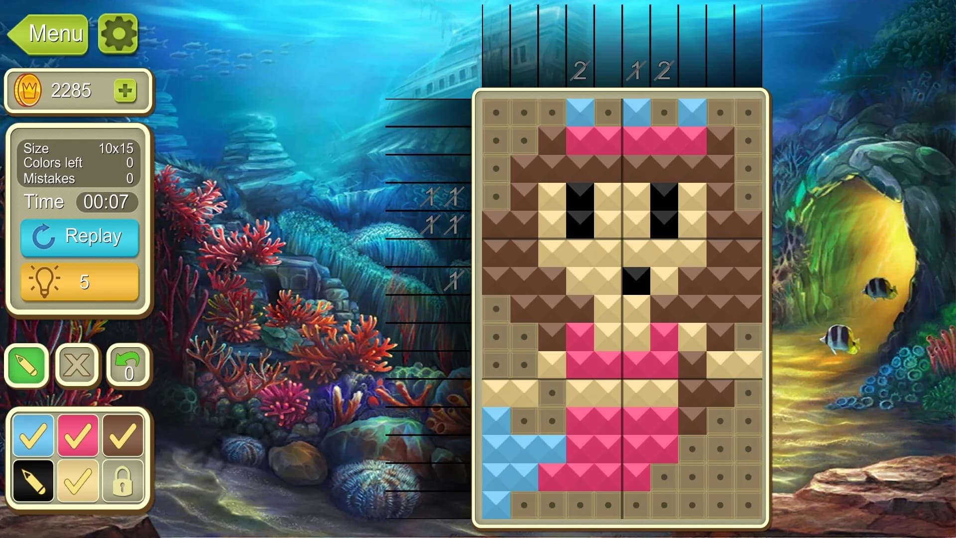 Simple Mosaics - Nonogram Puzzles görsel 5