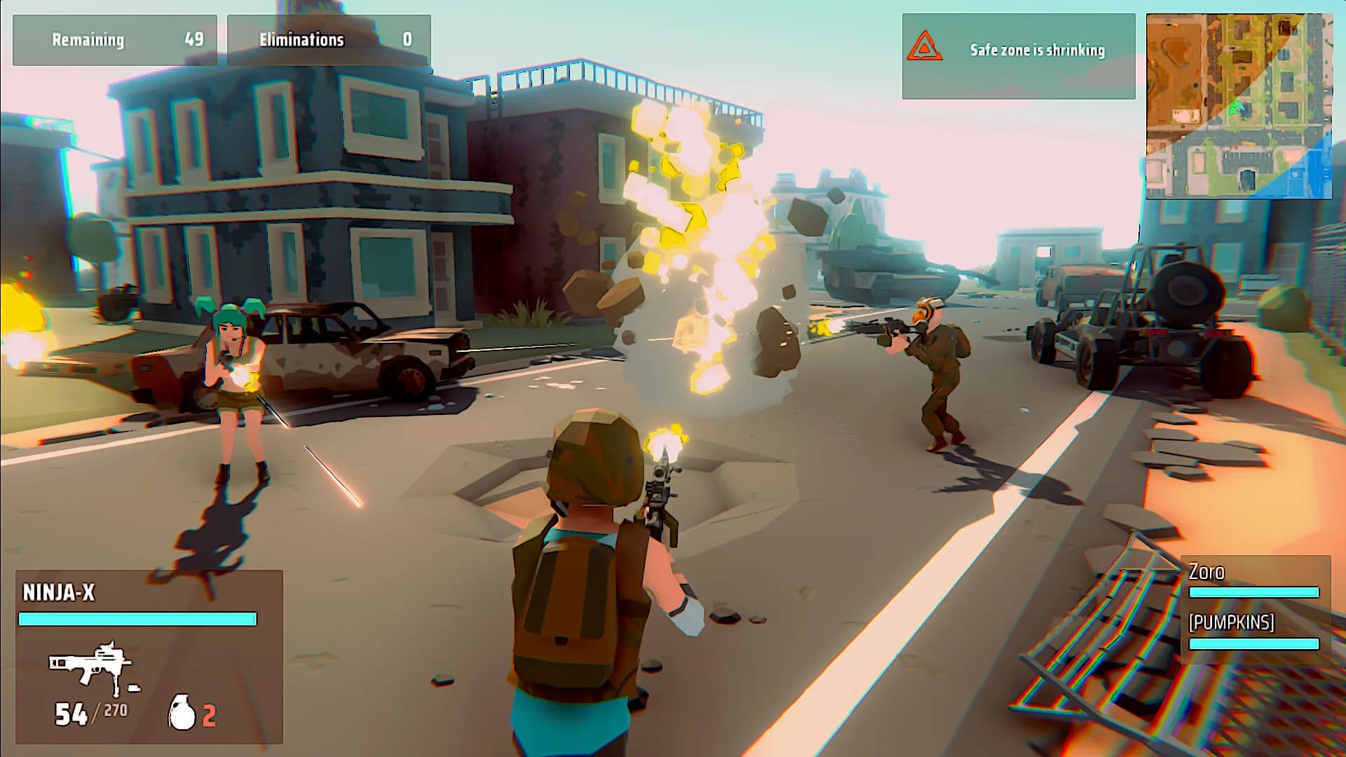 Polygon Bit Battle Royale görsel 2