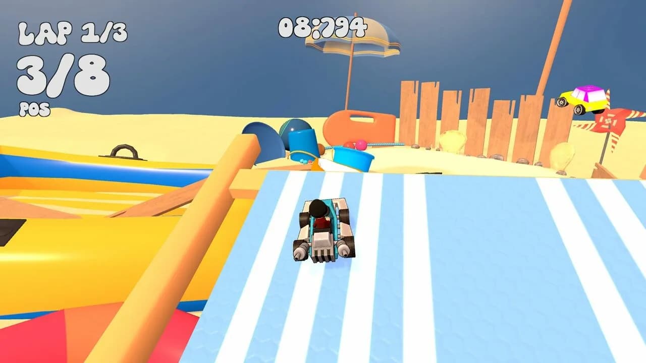 Super Kart Mini Car Race görsel 6