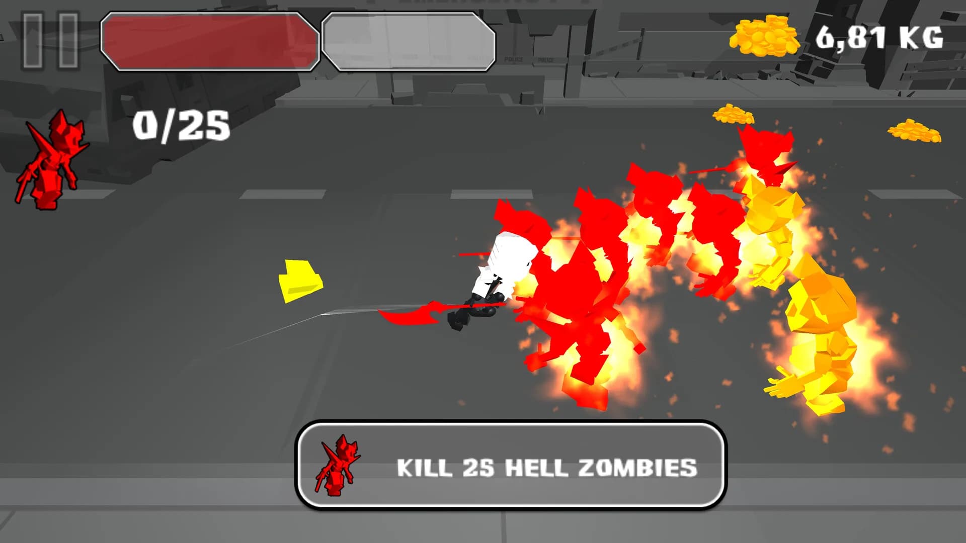 Stickman Killing Zombie görsel 15