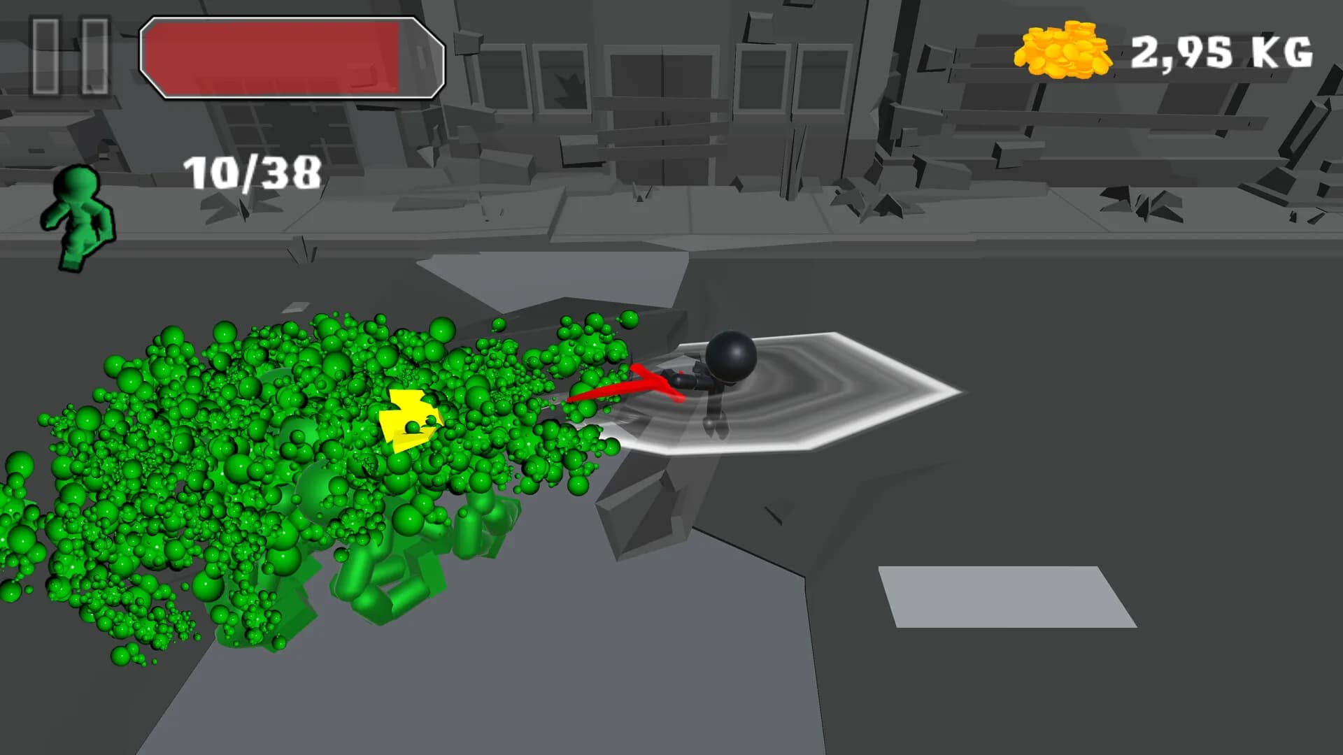 Stickman Killing Zombie görsel 5