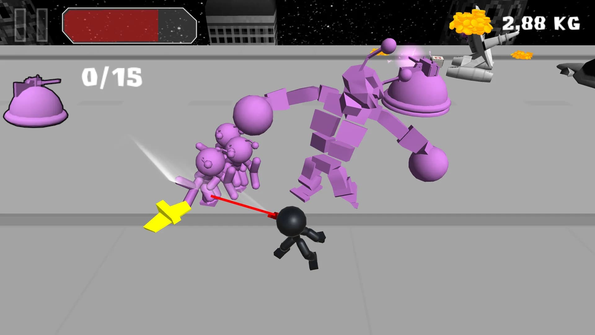 Stickman Killing Zombie görsel 6