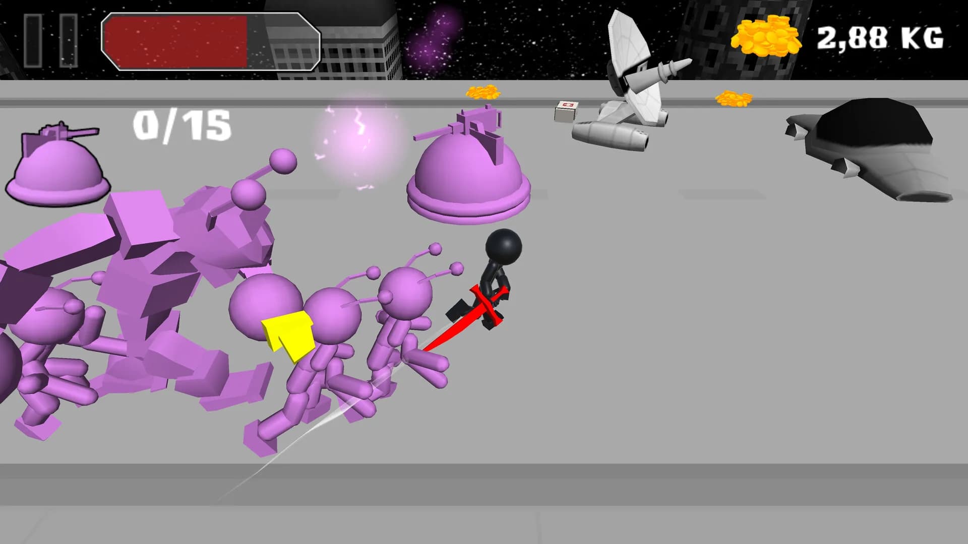 Stickman Killing Zombie görsel 9