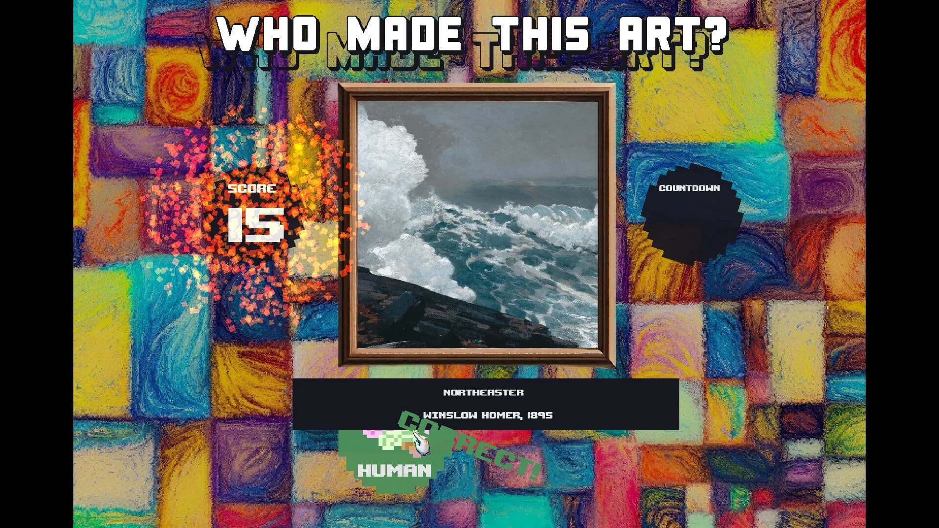 Who made this art? Human or AI görsel 4