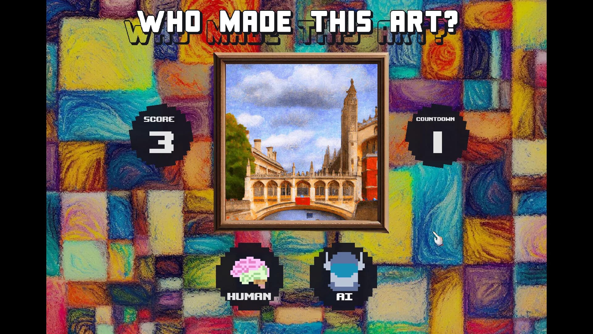 Who made this art? Human or AI görsel 6