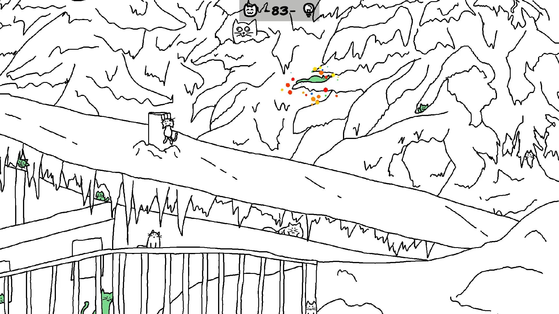 Looking For Cats In a Badly Drawn Forest görsel 4
