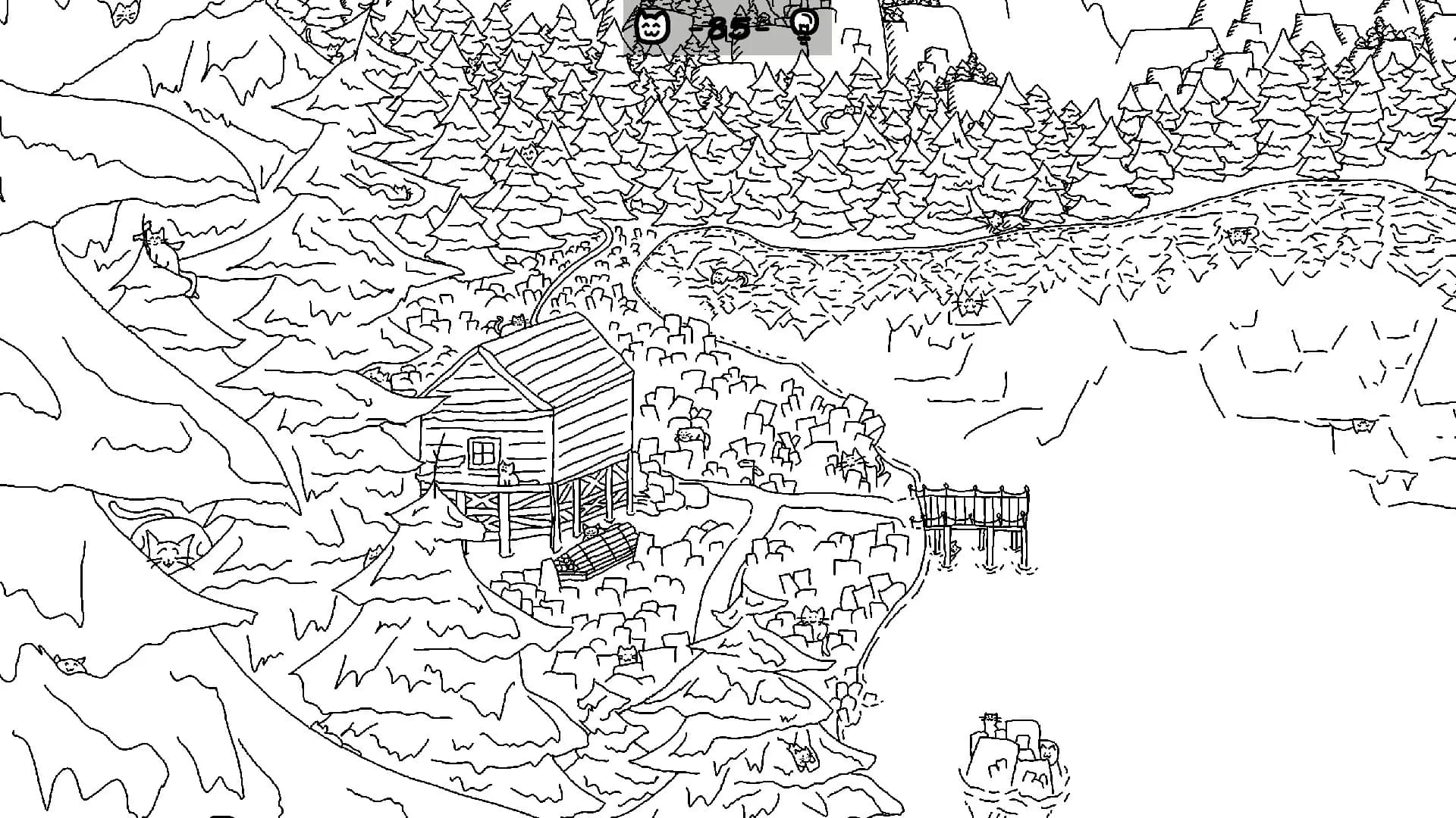 Looking For Cats In a Badly Drawn Forest görsel 6