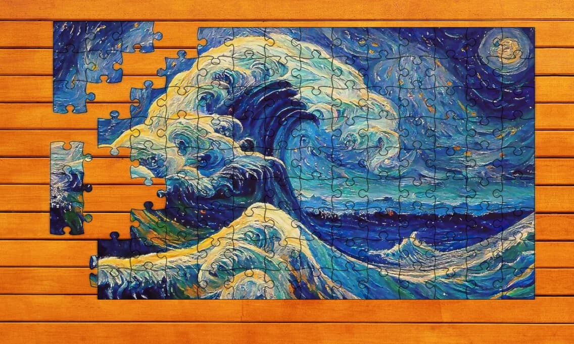 Van Gogh's Masterpiece Jigsaw Puzzles görsel 7