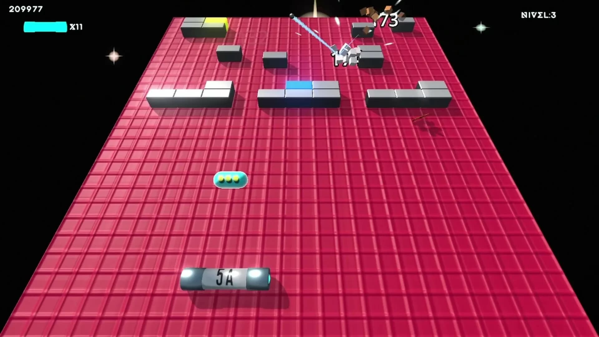 Breakthrough Mars – Retro Arcade Brick Breaker on Mars görsel 4