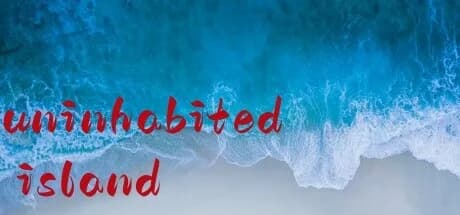 uninhabited island