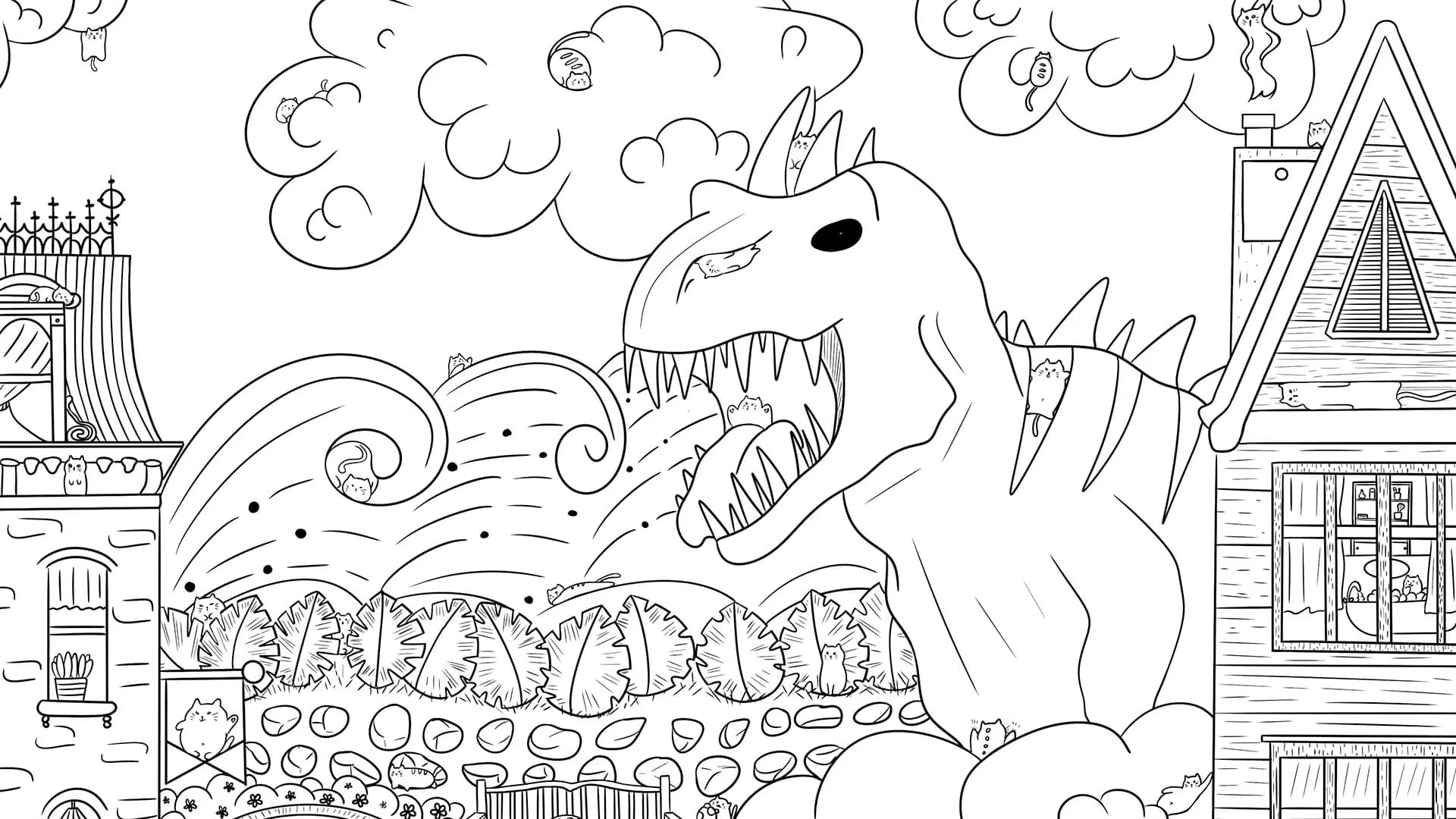 100 Dino Cats görsel 11