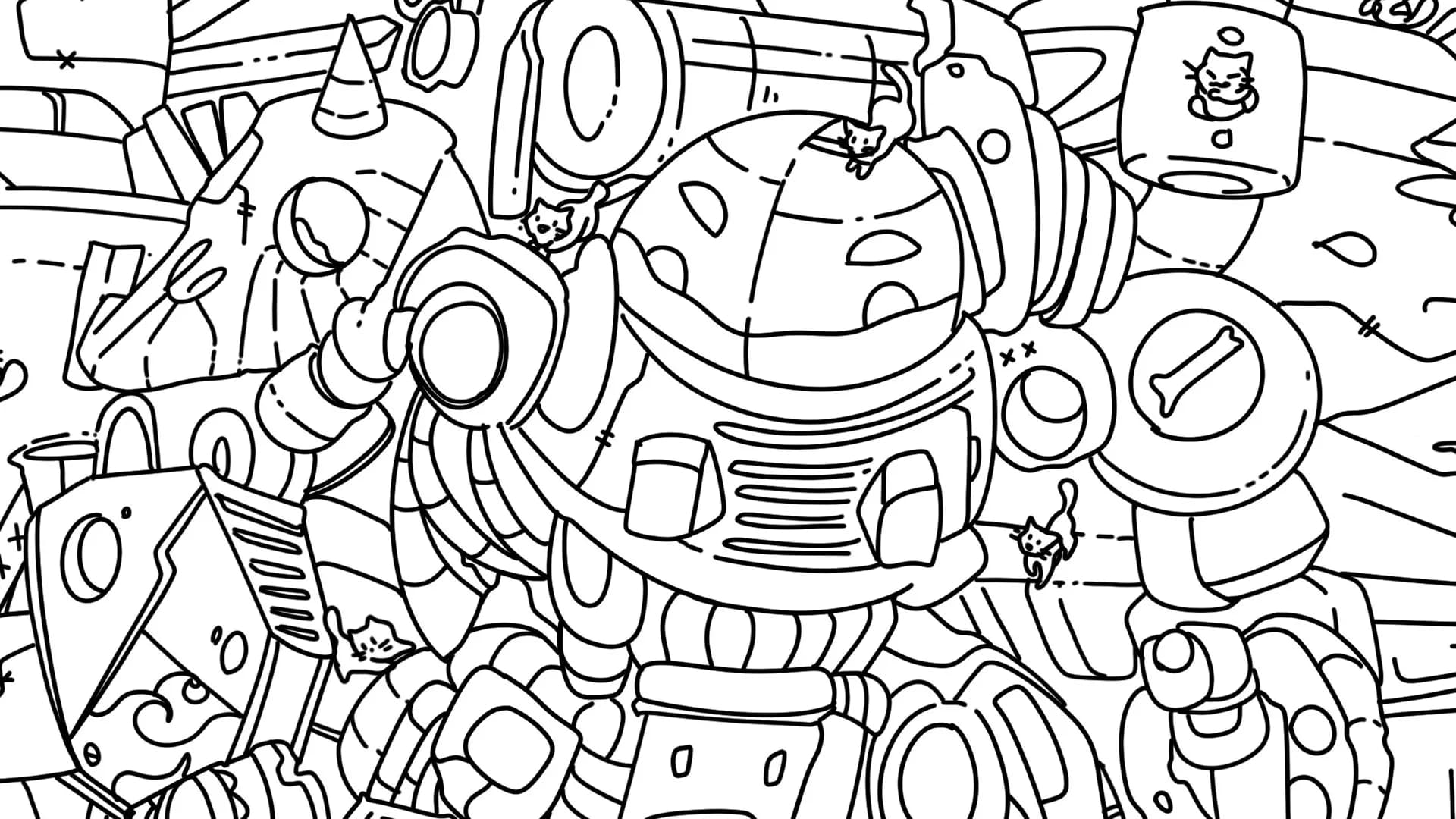 100 Robo Cats görsel 3