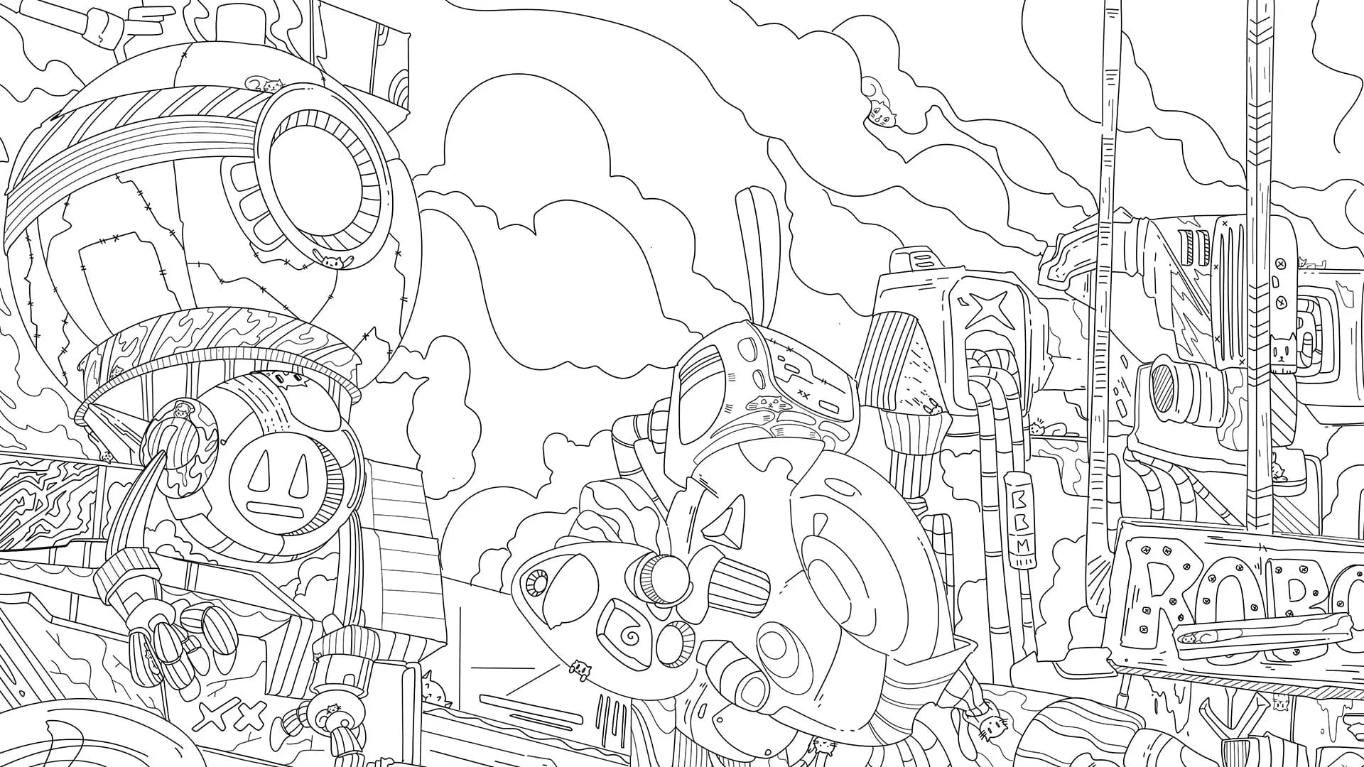 100 Robo Cats görsel 12