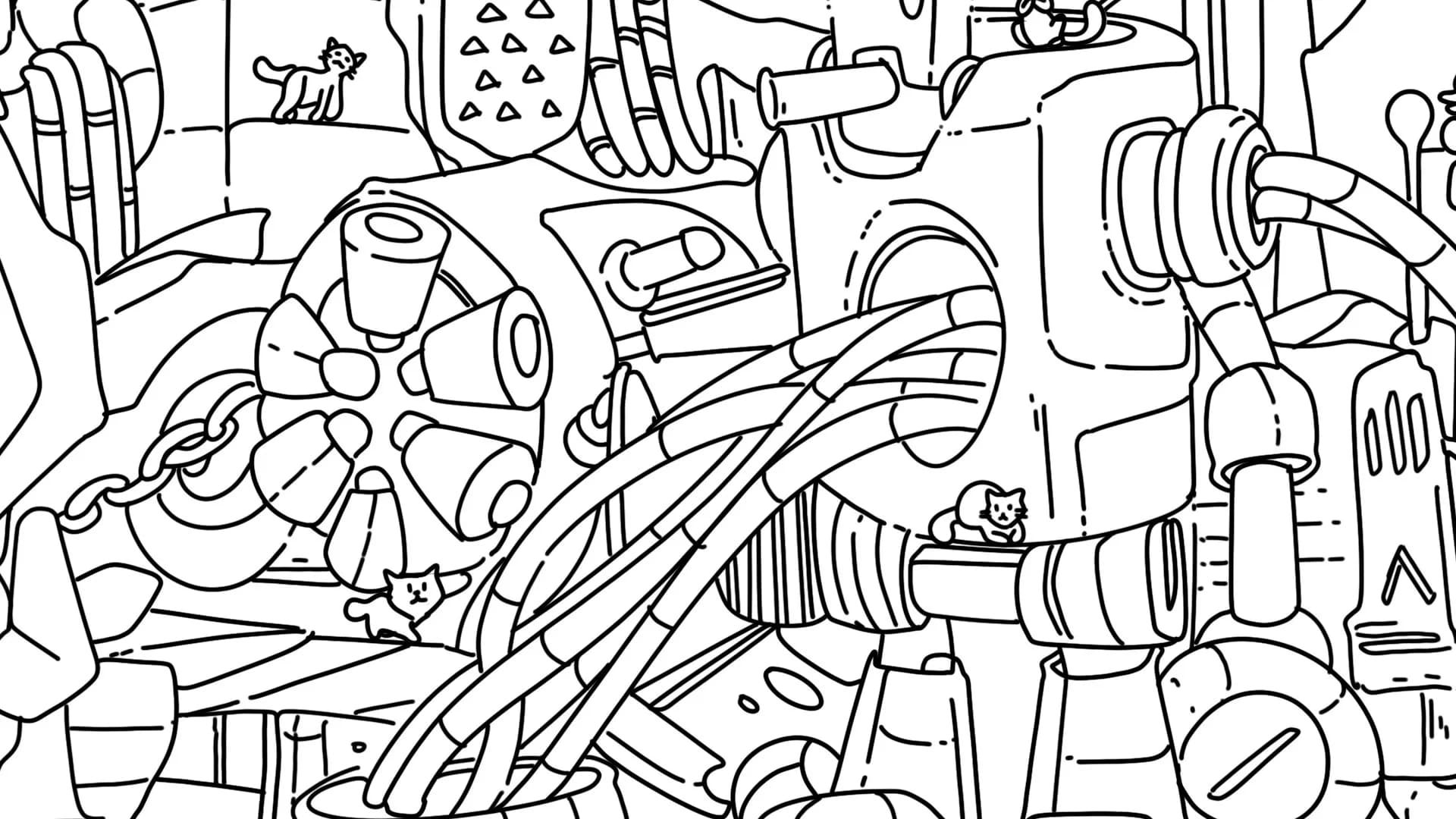100 Robo Cats görsel 5