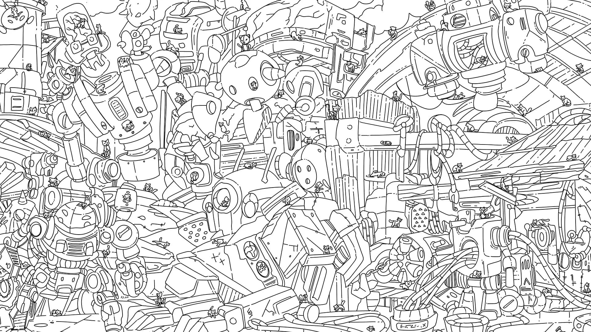 100 Robo Cats görsel 9