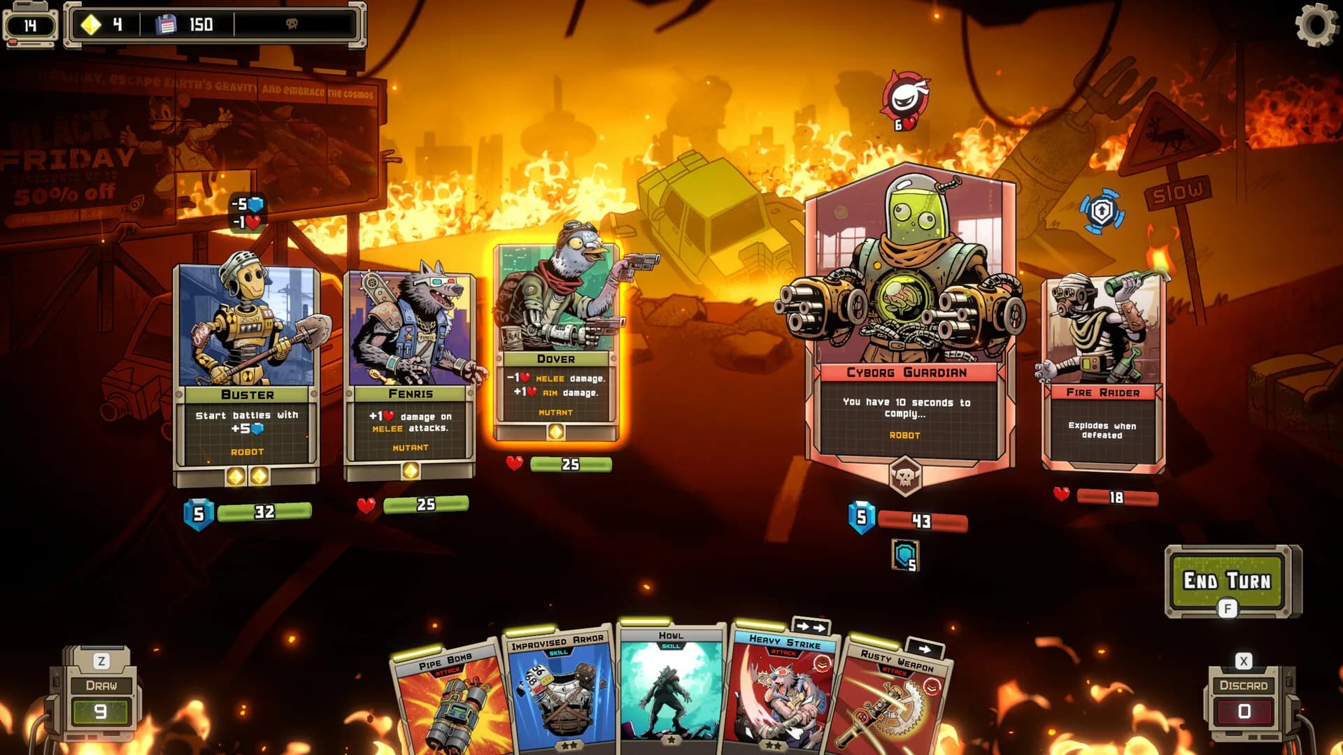 Mutanoid - The Card Game görsel 4