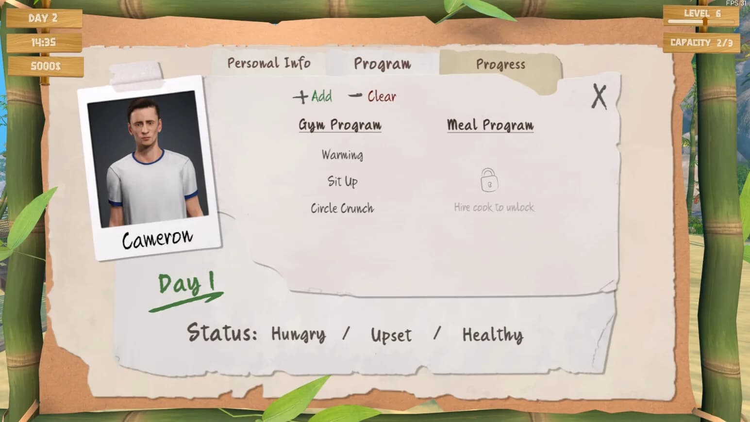 Gym Camp Simulator görsel 14