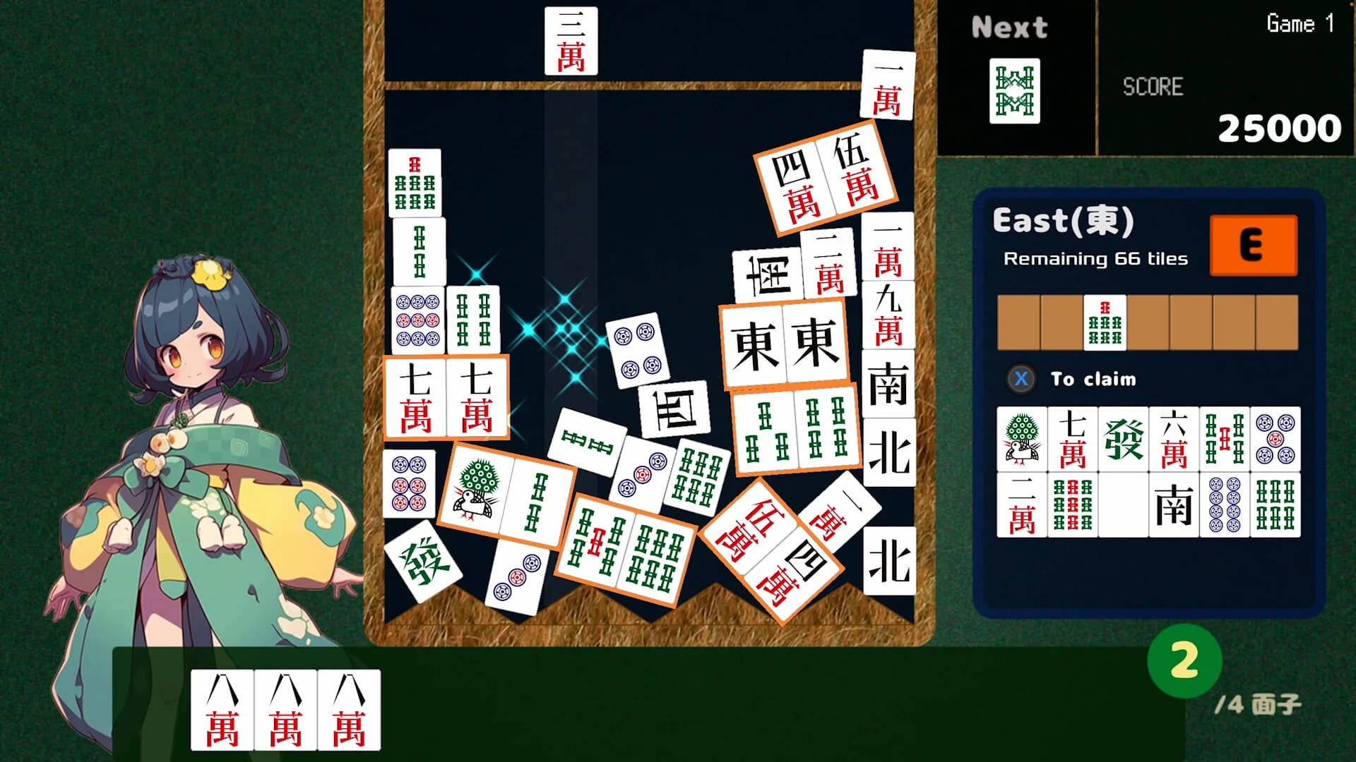 Drop Mahjong tiles görsel 2